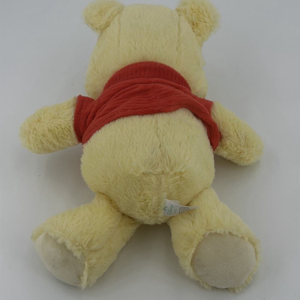 Disney Baby Winnie the Pooh Plush Stuffed Animal Lovey RATTLE - Picture 4 of 6